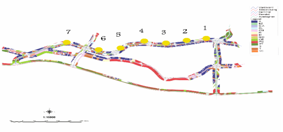 مدیریت آلودگی صوتی ناشی از حمل و نقل شهری با بکارگیری ابزار GIS