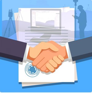 اعلام وصول و موافقت با نظارت و کنترل فنی 140 عنوان قرارداد خدمات نقشه برداری در کشور از ابتدای سال 1402