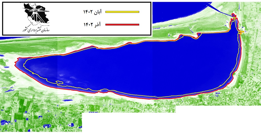 جانی دوباره در خلیج گرگان ؛ بررسی تصاویر ماهواره ای افزایش پهنه آبی را تایید می کند