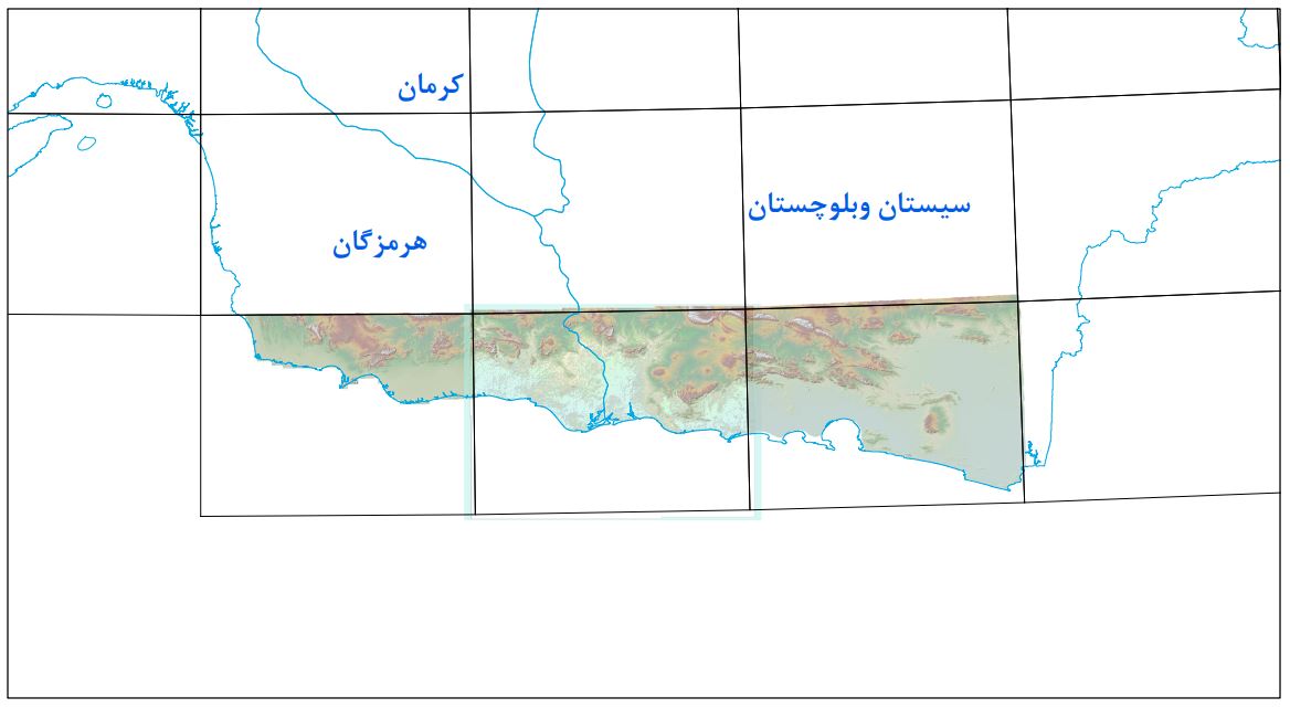 تهیه مدل ارتفاعی رقومی سواحل مکران
