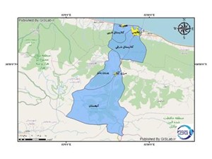 تقسیمات جغرافیایی شهرستان چالوس_مازندران